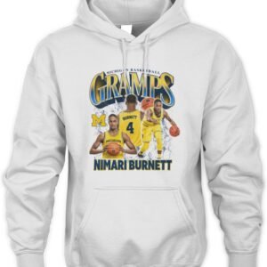 Nimari Burnett Michigan Wolverines Basketball Gramps Hoodie