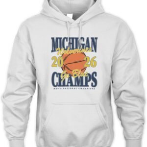 Michigan Wolverines Men's Basketball National Champions T-Shirt Hoodie