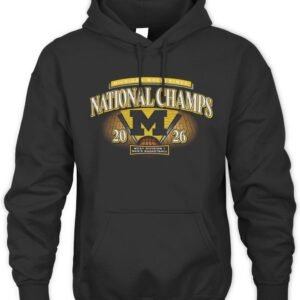 Michigan Wolverines 2026 Men's Basketball National Champions T Shirt Hoodie