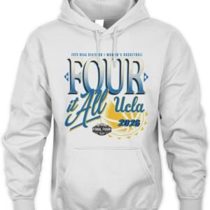 UCLA Bruins 2026 NCAA Women's Basketball Tournament March Madness Final Four Zone Move Hoodie