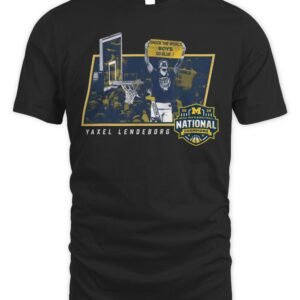 Yaxel Lendeborg Michigan Wolverines Shock The World Boys T Shirt