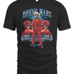 Bruno Mars Merch Las Vegas The Romantic T Shirt