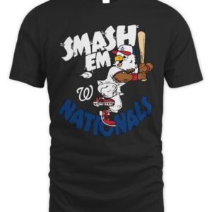 Washington Nationals Screech Smash Em T Shirt