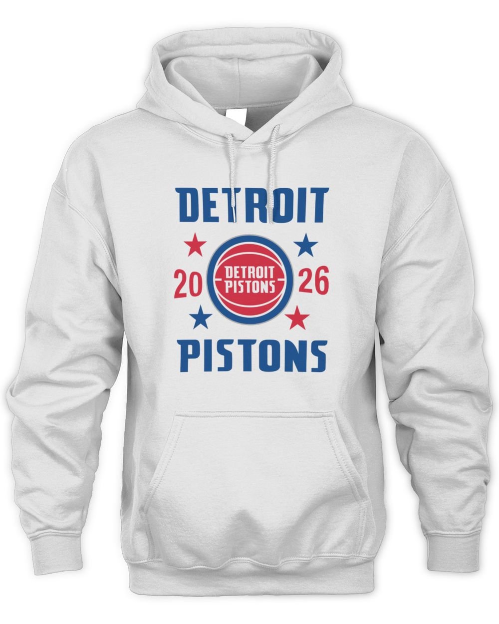 Detroit Pistons Playoffs '26 Stars T-Shirt Hoodie