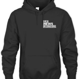 DFTBA Shop Local News International Logo Hoodie