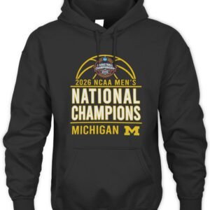 Michigan Wolverines 2026 NCAA Basketball Champions T-Shirt Hoodie