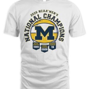 Michigan Wolverines Men's Basketball National Champions Shirt