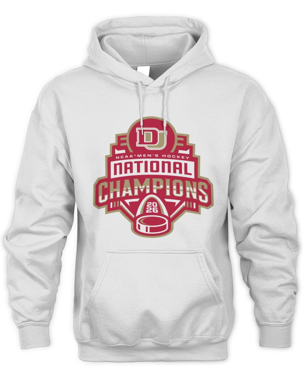NCAA Frozen Four Men's Ice Hockey 2026 Denver Pioneers National Champions T-Shirt