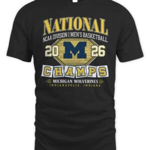 Michigan Wolverines Ncaa National Champions 47 Scrum Tee