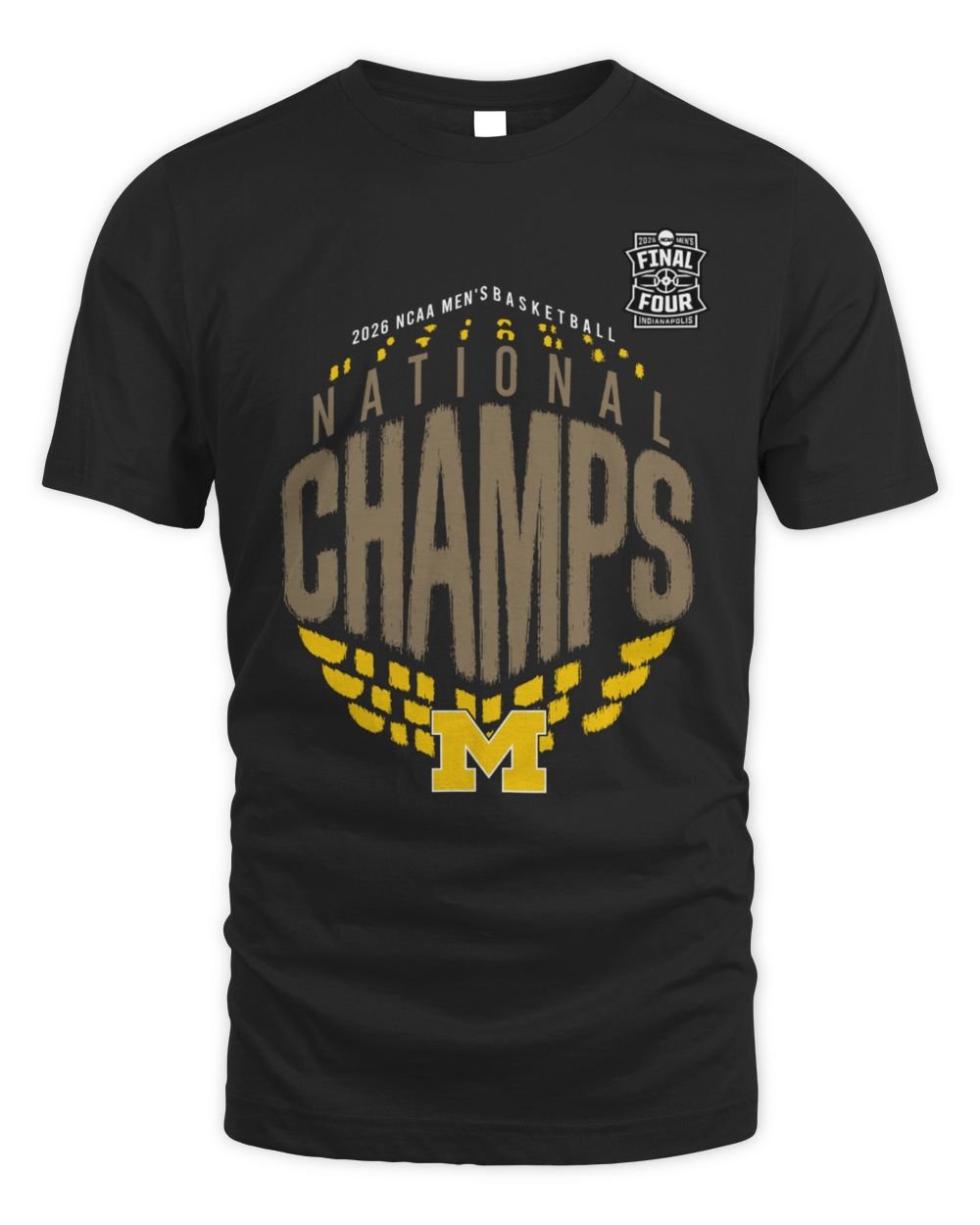 Michigan Wolverines Men's Basketball National Champions Locker Room T-Shirt