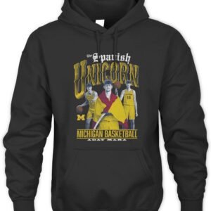 Aday Mara Michigan Wolverines Basketball Spanish Unicorn Hoodie