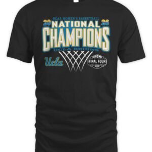 UCLA Bruins 2026 NCAA Women's Basketball National Champions Bracket T-Shirt