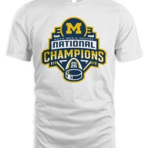 Michigan Wolverines NCAA Hockey Champions 2026 Shirt