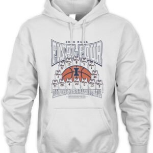 Illinois Fighting Illini NCAA Men's Basketball 2026 Final Four Madness Hoodie