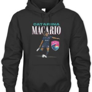 Catarina Macario San Diego Wave FC Player Name T Shirt Hoodie