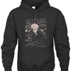 Billy Idol Whiplash Smile Punk Hoodie