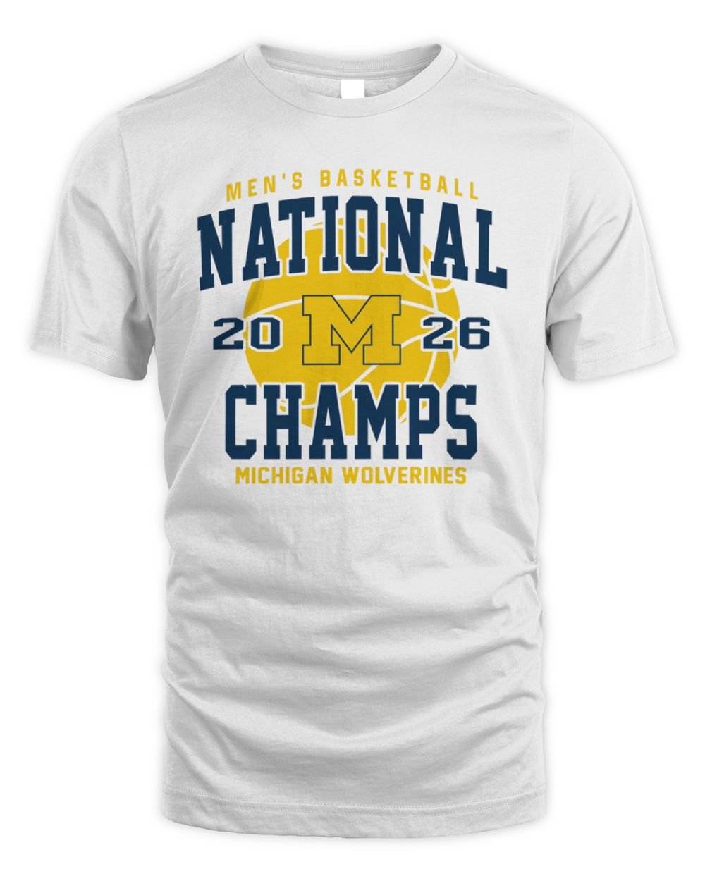 Michigan Wolverines 2026 NCAA Men’s Basketball National Championship Game Indianapolis Indiana T-Shirt