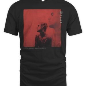 Justin Bieber Merch Justin Bieber Reflection Photo T-Shirt