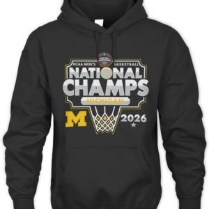 Michigan Wolverines 2026 NCAA Basketball Champions T-Shirt Hoodie