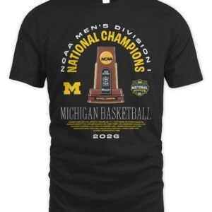Michigan 2026 Men's Basketball National Champions Legends Tee