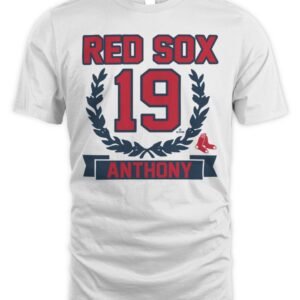 Boston Red Sox Roman Anthony Homage Stone Wreath Rookie Graphic Tri-Blend T-Shirt