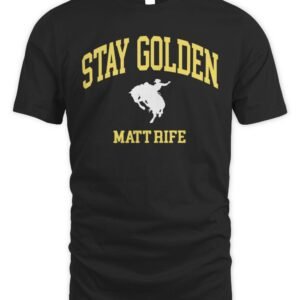 Matt Rife Stay Merch Matt Rife Stay Golden 2026 World Tour T Shirt