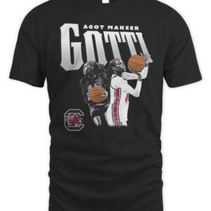 Agot Makeer South Carolina Gamecocks Garnet Gotti T Shirt