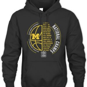Michigan 2026 Men's Basketball National Champions Heroes Hoodie