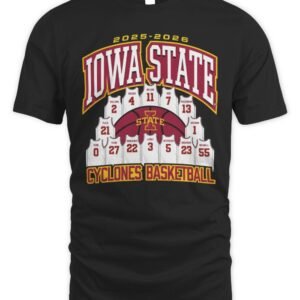 Iowa State Cyclones Men's Basketball Jersey Madness T Shirt