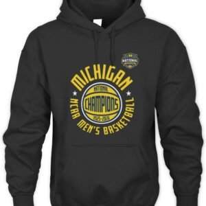 Michigan Men's Basketball 2025-2026 National Champions Schedule Hoodie