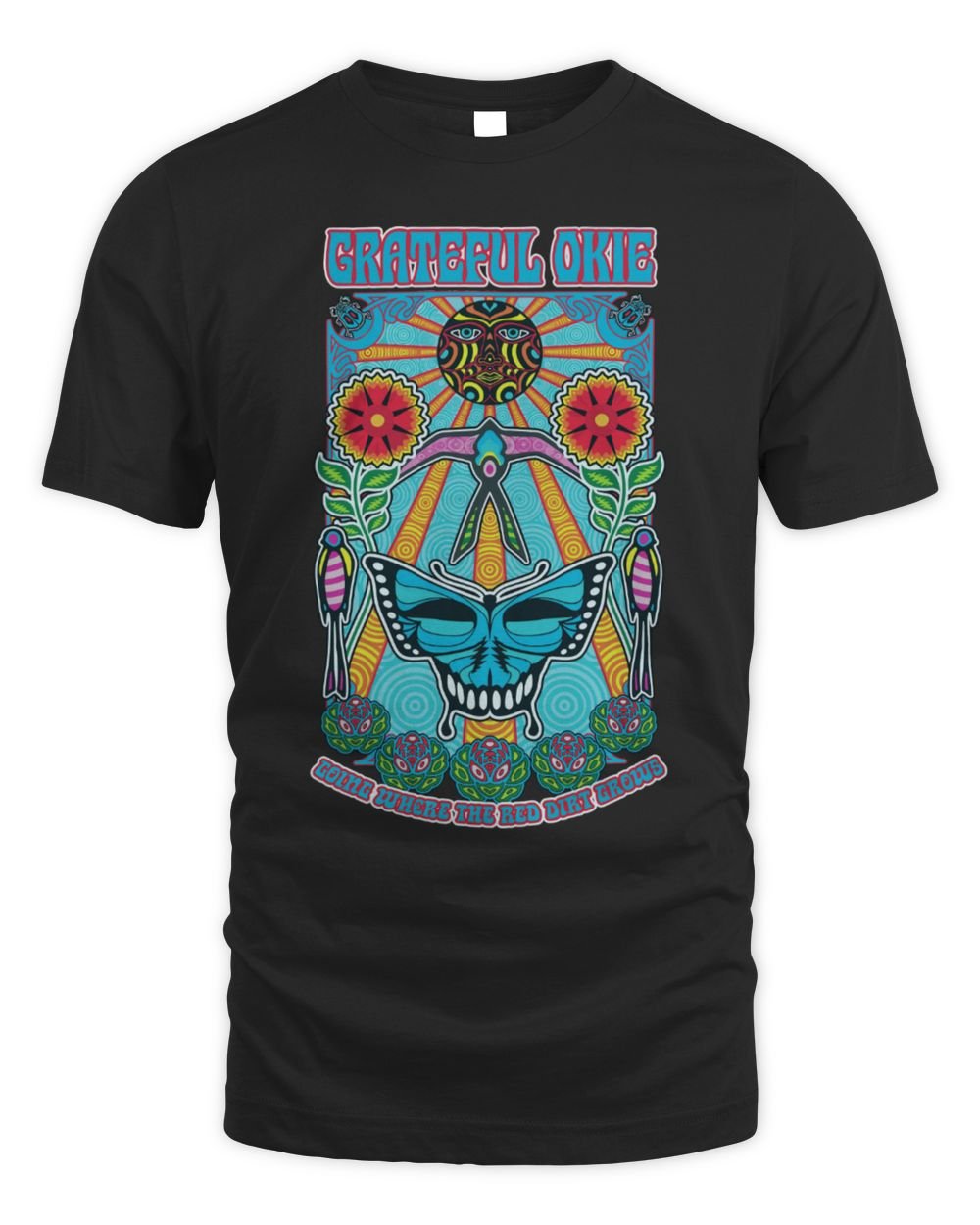 Grateful Dead Oklahoma United States of Dead T-Shirt