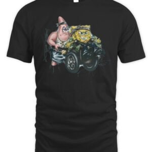 Travis Scott Merch Cj X Spongebob Fancy Life T Shirt