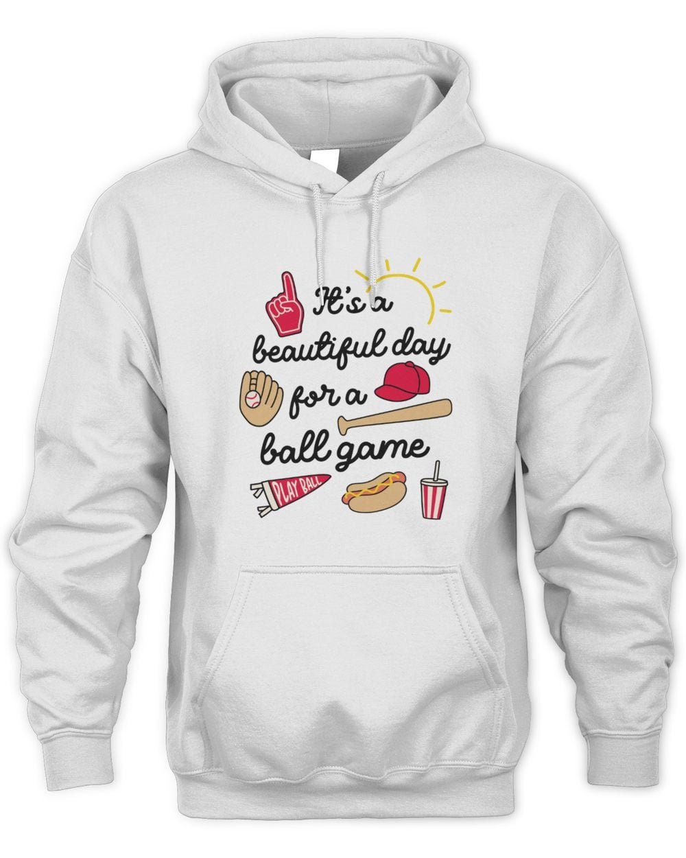 Cincinnati It's a Beautiful Day for a Ball Game T Shirt Hoodie