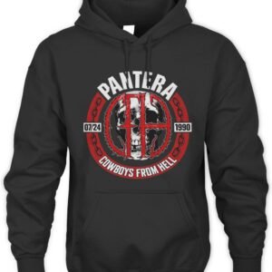 Pantera Official Store CFH Skull Circle T Shirt Hoodie