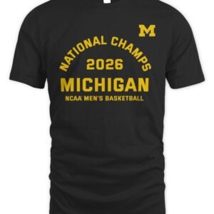 Michigan 2026 Basketball National Champions Blocker Triblend T-Shirt