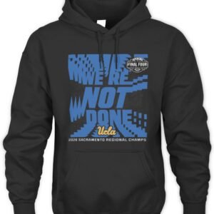 UCLA Bruins 2026 NCAA Women's Basketball Tournament March Madness Final Four Locker Room Hoodie