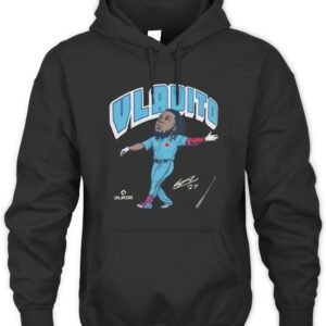 Vladimir Guerrero Jr Toronto Blue Jays Vladito Caricature Signature Hoodie