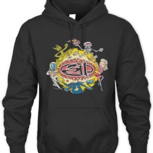 311 Official Store Burning Fireball T-Shirt Hoodie