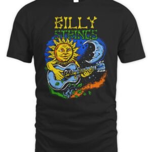 Billy Strings Merch Billy Strings Sun and Moon Tee