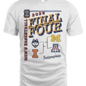Illinois Basketball 2026 Final Four Bracket T Shirt