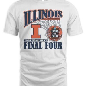 Illinois Basketball 2026 Final Four Retro T Shirt