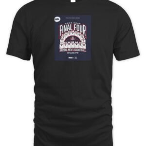 2026 NCAA Arizona Wildcats Men's Basketball 2026 Final Four Hoop T Shirt