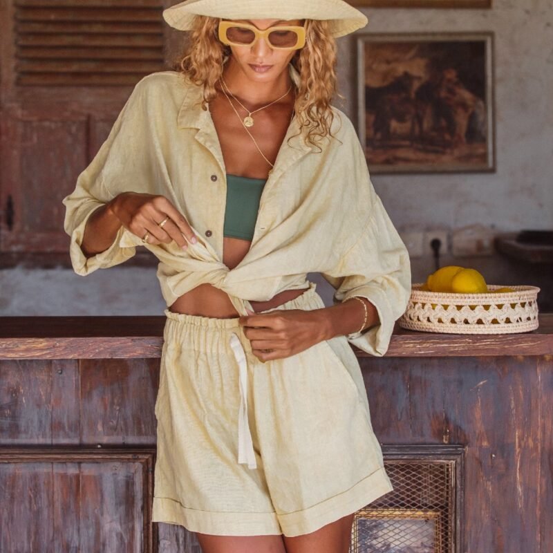 The Closet Paris Elegant Relaxed Fit V-Neck Blouse 5 product4 3 f1f2eb5c 03d6 4854 920f db594903a332 - theclosetparis